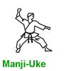 Manji uke (**)